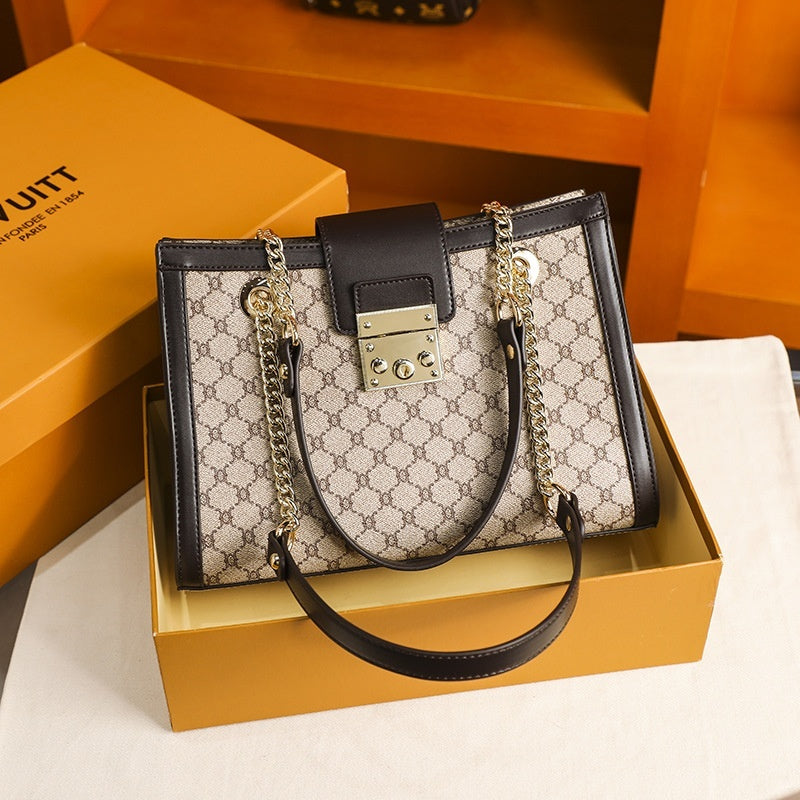 The Muse: Soft-Grain Leather Shoulder Bag