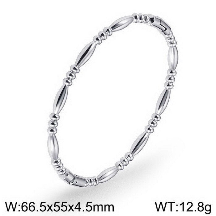 The Bamboo Essence: Titanium Structural Bangle