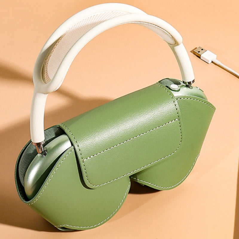 The Sonic: Automotive-Grade Leather Headset Vault