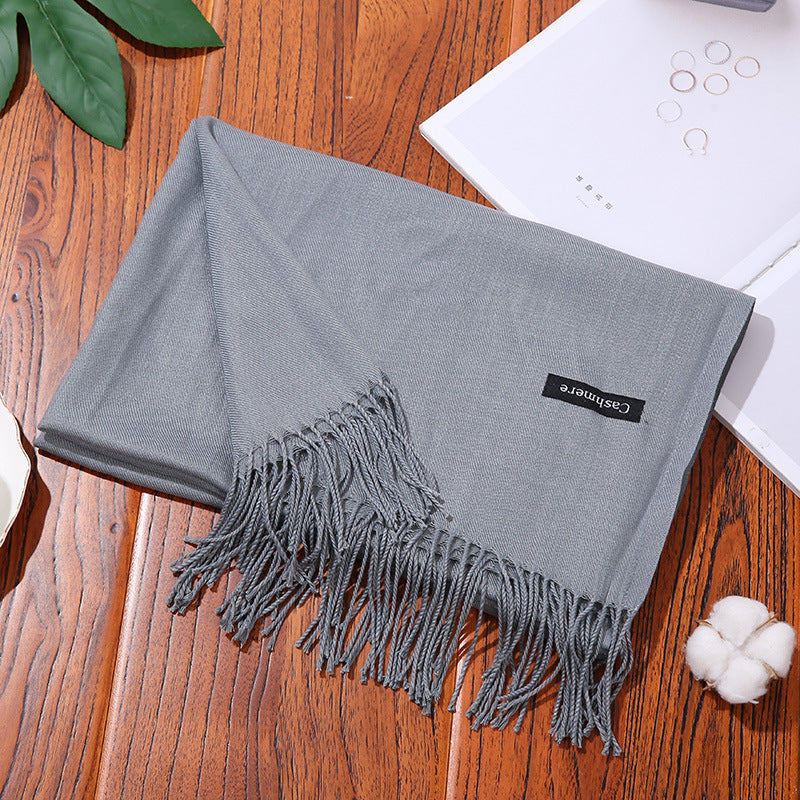 Coco Twoce Infinite Softness: Designer Cotton-Luxe Solid Scarf
