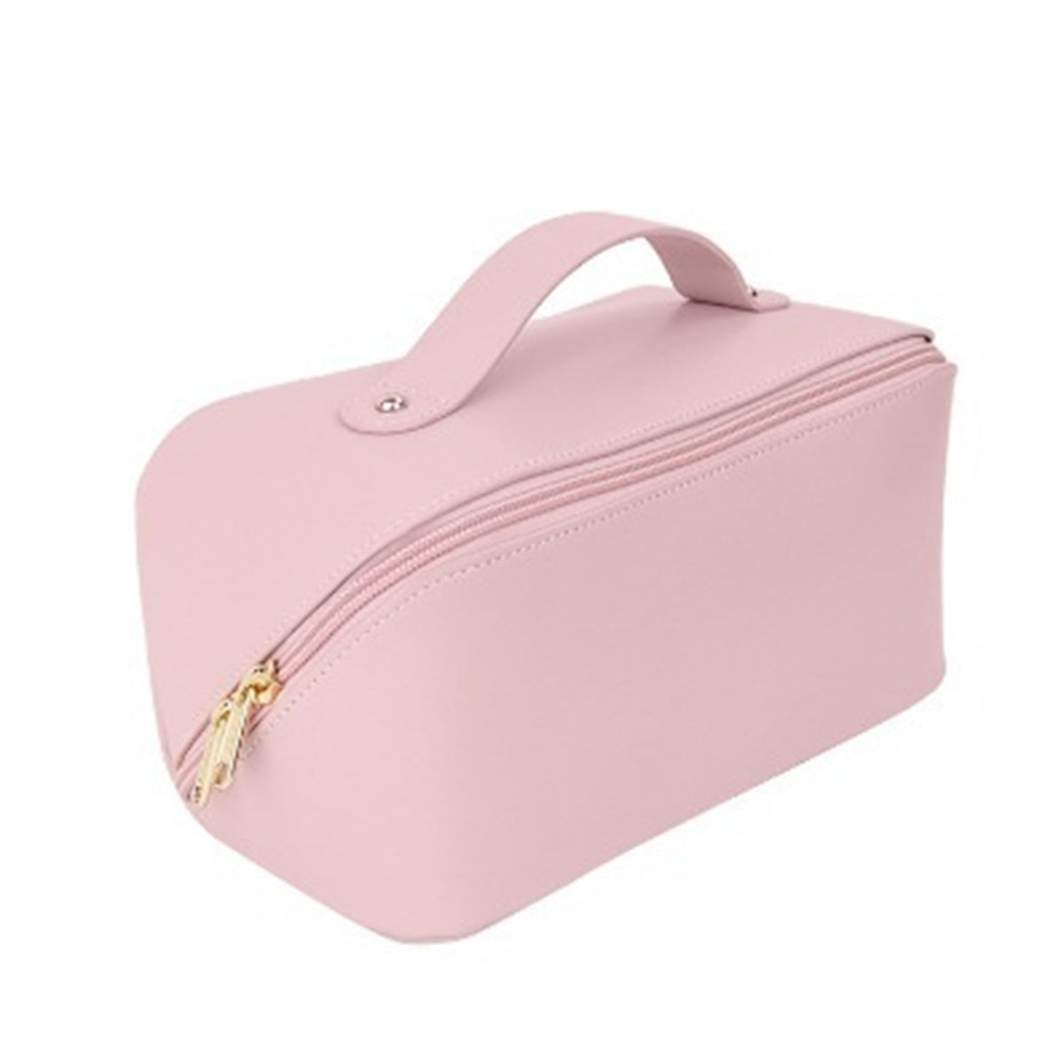 The Signature: Personalized Leather Bag & Vanity Set